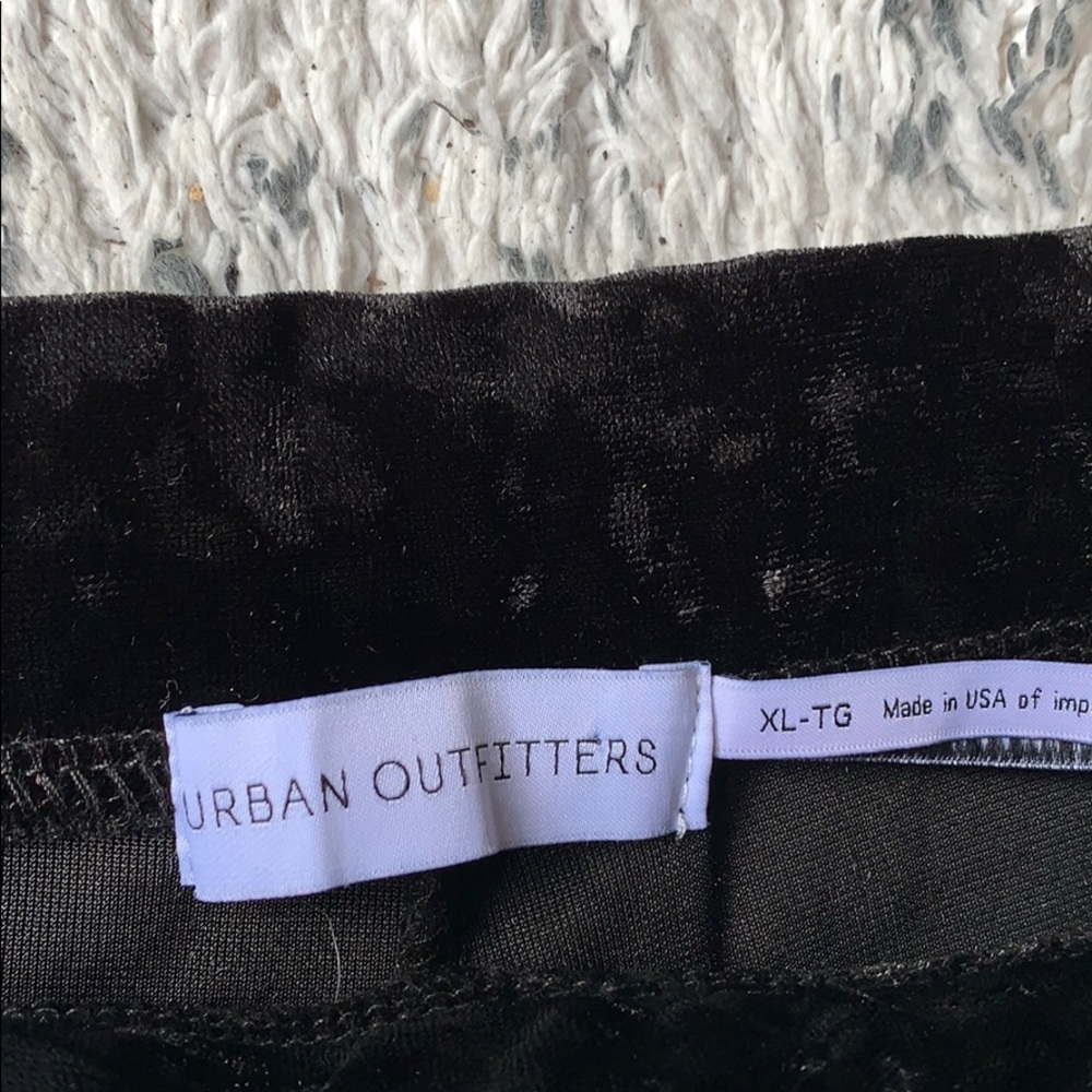 Urban outfitters Crushed velvet bell bottom pants - Picture 2 of 3
